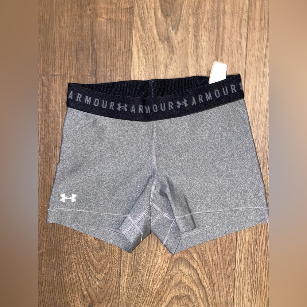 Under Armour gray Spandex Shorts